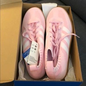 NEW adidas samba primeknit pink 9.5 😍